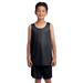 Sport-Tek YST500 Athletic Youth PosiCharge Classic Mesh Reversible Tank Top in Black size Large