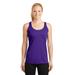 Sport-Tek LST356 Women's PosiCharge Competitor Racerback Tank Top in Purple size Small | Polyester