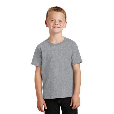 Port & Company PC54Y Youth Core Cotton Top in Heather* size Large | Polyester Blend