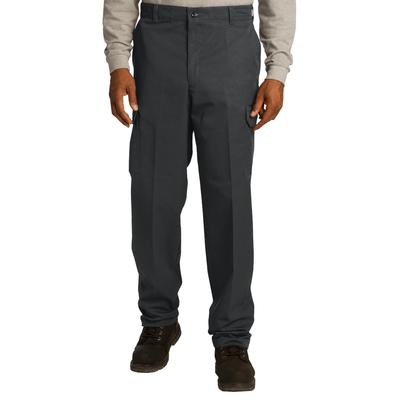 Red Kap PT88 Industrial Cargo Pant in Black size 34X34 | Cotton/Polyester Blend