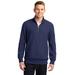 Sport-Tek ST283 Super Heavyweight 1/4-Zip Pullover Sweatshirt in True Navy Blue size 2XL | Cotton Blend