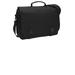 Port Authority BG304 Messenger Briefcase in Black size OSFA | Polyester