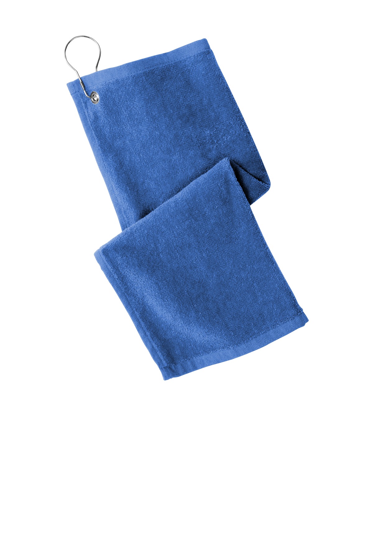 Port Authority PT400 Grommeted Hemmed Towel in Royal Blue size OSFA | Cotton
