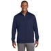 Sport-Tek ST241 Sport-Wick Fleece Full-Zip Jacket in Navy Blue size Large