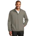 Port Authority J344 Zephyr Full-Zip Jacket in Stratus Grey size Medium | Polyester