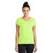 Sport-Tek LST390 Women's PosiCharge Electric Heather Sporty Top in Lime Shock size 4XL | Polyester