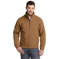 CornerStone CSJ40 Washed Duck Cloth Flannel-Lined Work Jacket in Brown size 5XL | Cotton