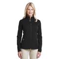 Port Authority L222 Women's Pique Fleece Jacket in Black size Small | Polyester
