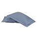 Home Treasures Linens Regal Envelope Sham 100% Cotton in Gray/Blue | 20 H x 36 W in | Wayfair RGL1KGSHASET-BL