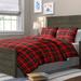 Three Posts™ Teen Kara Comforter Set Microfiber in Red/Black | King Duvet Cover | Wayfair 938B5E2E90A64FEBB8AEF247B38C6FAB