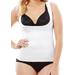 Plus Size Women's Power Shaper Firm Control Wear-Your-Own-Bra Shaper Tank by Secret Solutions in White (Size 2X) Body Shaper