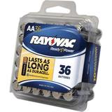 RAYOVAC 1.5V AA Alkaline Battery (36 Pro Pack) 815-36PP