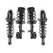 2003-2008 Toyota Matrix Front and Rear Strut and Coil Spring Assembly Set - TRQ SCA57145