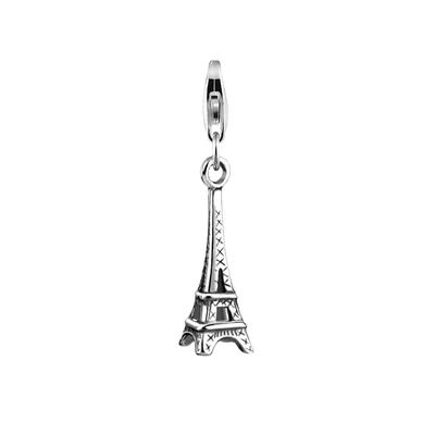 Nenalina - Eiffelturm Anhänger Paris Reise Urlaub 925 Silber Charms & Kettenanhänger 1 ct Damen