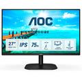 AOC 27B2DA - 27 Zoll FHD Monitor, AdaptiveSync (1920x1080, 75 Hz, VGA, DVI, HDMI) schwarz