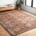 Blue/Brown 100 x 0.25 in Area Rug - Joss & Main Bobbie Spice/Light Blue/Sand Area Rug Polyester | 100 W x 0.25 D in | Wayfair