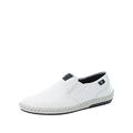 Rieker Herren B4551 Slipper, Weiß 41 EU