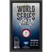 Mookie Betts Los Angeles Dodgers Framed Autographed 2020 World Series Baseball Shadowbox