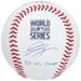 Gavin Lux Los Angeles Dodgers Autographed 2020 MLB World Series Champions Logo Baseball with "2020 WS Champs" Inscription