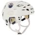 Connor McDavid Edmonton Oilers Autographed White CCM Game-Model Helmet - Upper Deck
