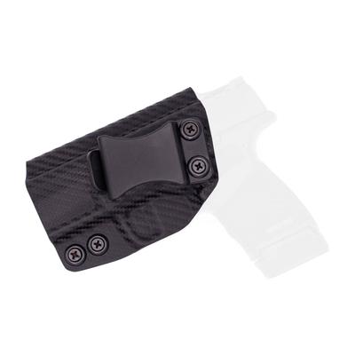 Rounded IWB KYDEX Holster Springfield Hellcat Left Hand Carbon Fiber SFA-HELLCAT-CF-LH-VAR