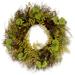 Primrue Fern & Lavender Wreath in Green/Indigo | 24 H x 24 W x 6 D in | Wayfair 51BDA0ADD1F242A6960A73901DB55F33