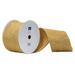 The Holiday Aisle® Woven Paisley Ribbon Fabric in Gray/Yellow | 360 H x 4 W x 0.2 D in | Wayfair ADBA9D178DA74F6F884179F5230E18D2