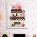 The Holiday Aisle® Holiday Glam Fashion Gift Stack Christmas Accessories by Ziwei Li - Graphic Art Print Canvas in White | Wayfair