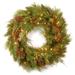 The Holiday Aisle® 30" Pine Wreath in Green/White | 30 H x 30 W x 6 D in | Wayfair 38DFD97DC28D4EDF85FD1A790054E4A5