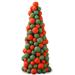 The Holiday Aisle® Christmas Cone Tree | 24 H x 10 W x 10 D in | Wayfair 5F9D38F69BE940789CE2F9028554ED24