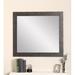 Latitude Run® Dashani Modern Bathroom/Vanity Mirror Wall Mirror Wood in White | 36 H x 0.19 D in | Wayfair 5F1D54454E364E30A615AC1A90E25996
