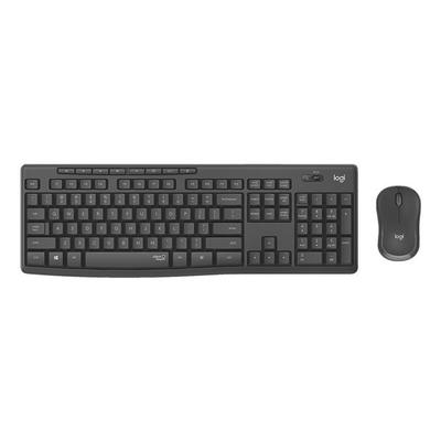 Kabelloses Tastatur-Maus-Set »MK295 Silent Wireless Combo« graphit grau, Logitech