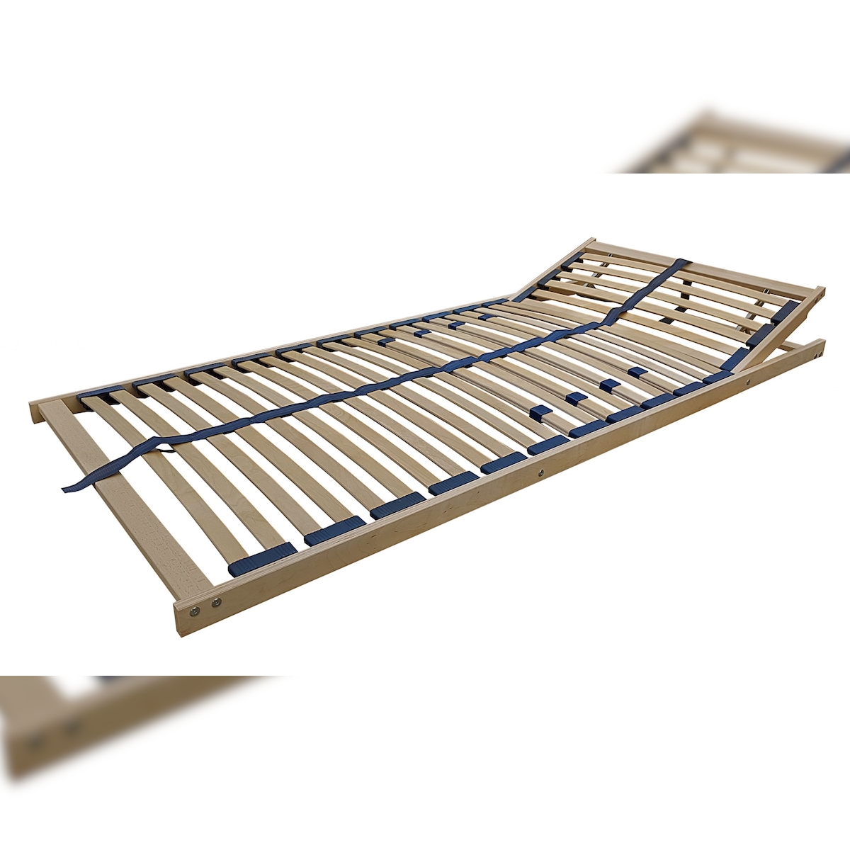 Erst-Holz 70.32-10 FV Federholzrahmen Lattenrost 100x200 cm Kopfteil verstellbar100 x 200 Image