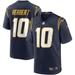 Men's Nike Justin Herbert Navy Los Angeles Chargers Game Jersey