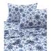 The Holiday Aisle® Keiron Snowflakes 170-GSM Printed Flannel Extra Deep Pocket Sheet Set 100% Cotton | 102 H x 66 W in | Wayfair THLY1626 44156783