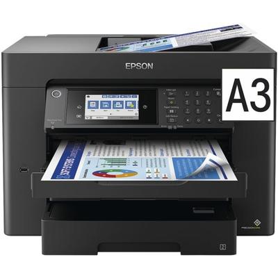 Epson Multifunktionsdrucker »WorkForce WF-7840DTWF« schwarz, 51.5x35x45 cm