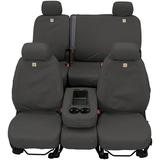 Covercraft Carhartt SeatSaver Custom First Row Seat Cover: Gravel Duck Weave Bench Seat 1 Pack