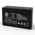 Power-Sonic PS-6100-F2 6V 12Ah Sealed Lead Acid Battery - This Is an AJC Brand Replacement