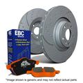 Ebc Brakes S8kr1069 S8 Kits Orangestuff And Gd Rotors Fits select: 2013-2020 RAM 2500 2009-2012 DODGE RAM 2500