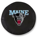 NCAA Tire Cover by Holland Bar Stool - UMaine Black - 37 L x 12.5 W