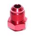10 Pieces Of RED 6AN AN-6 Male Thread Straight Weld on Flare Aluminum Anodized Fitting RED 6AN AN-6 Male Thread Straight Weld on Flare Aluminum Anodized Fitting