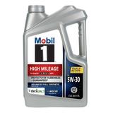 Mobil 1 High Mileage Full Synthetic Motor Oil 5W-30 5 Quart