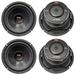 PYLE PLPW6D 6 2400W Car Audio Subwoofers Subs Woofers DVC Stereo 4-Ohm