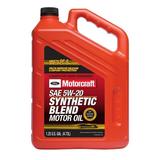 Motorcraft Synthetic Blend Motor Oil 5W-20 - A premium-quality motor oil specifically developed for Ford Motor Company vehicles 5 quart jug sold by each