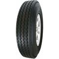 Sutong Hi-Run 4-Ply 4-Lug Trailer Tire & White Wheel Assembly 5.70-8 Lrb Asb1052
