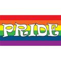 212 Main LPO2109 6 x 12 in. Pride Gay Pride Flag Photo License Plate