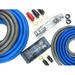 KnuKonceptz Kolossus Flex 0 Gauge OFC Dual Power Amp Installation Wiring Kit