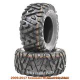 Set 2 UTV ATV tires 23x11-10 6PR for 09-17 Kawasaki MULE 4000/4010