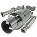 Spec-D Tuning N1 Exhaust Catback System Compatible with 2006-2011 Honda Civic 2Dr Si
