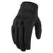 Icon Anthem 2 CE Womens Textile Gloves Black SM